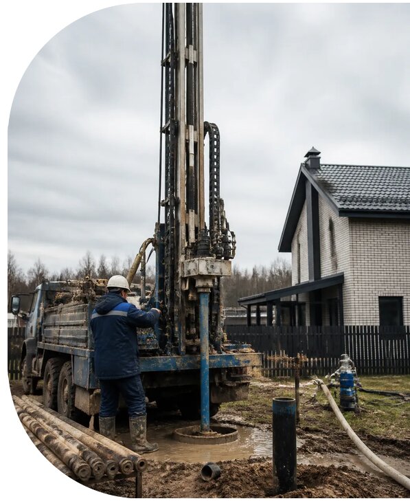 Бурение скважин на воду под ключ в Дагестанских Огнях от 123876 р. | АПаруса-Дгс